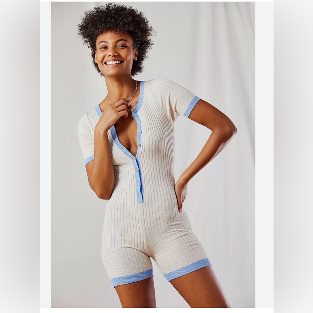 Free People Tennis Time Onesie